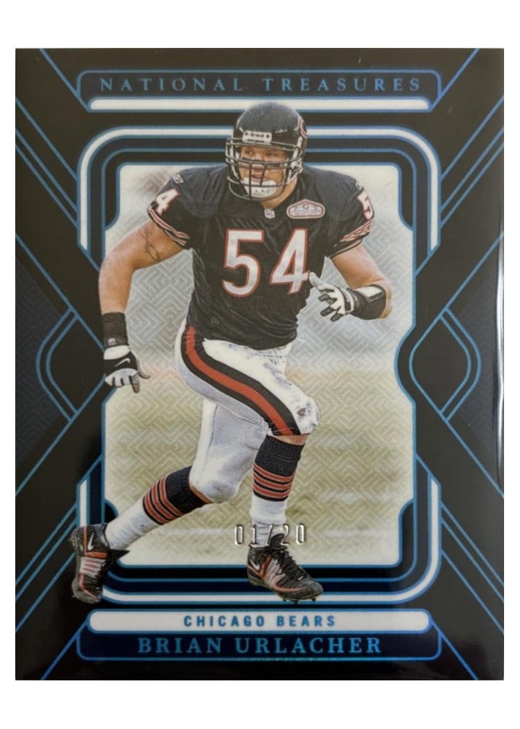 2024 Panini National Treasures Base Set Brian Urlacher #19 card