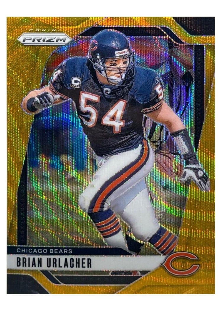 2024 Panini Prizm Base Set Brian Urlacher Gold #52 card