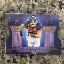2025 Panini Silhouette Pillars of the Game Brian Urlacher #32 card