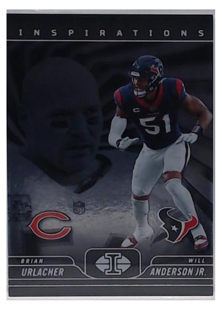 2024 Panini Illusions Inspirations Brian Urlacher/Will Anderson Jr. #17 card