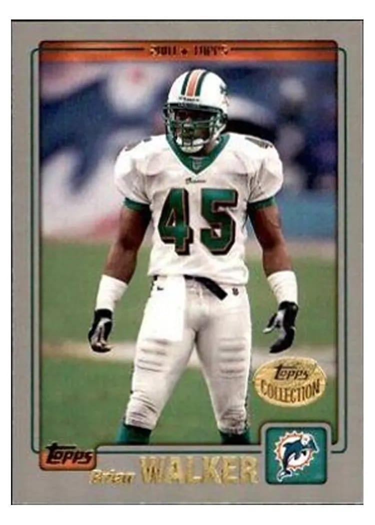 2001 Topps Brian Walker #13 card