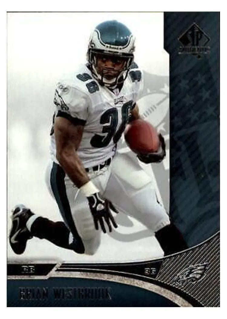 2006 SP Authentic Brian Westbrook #66 card