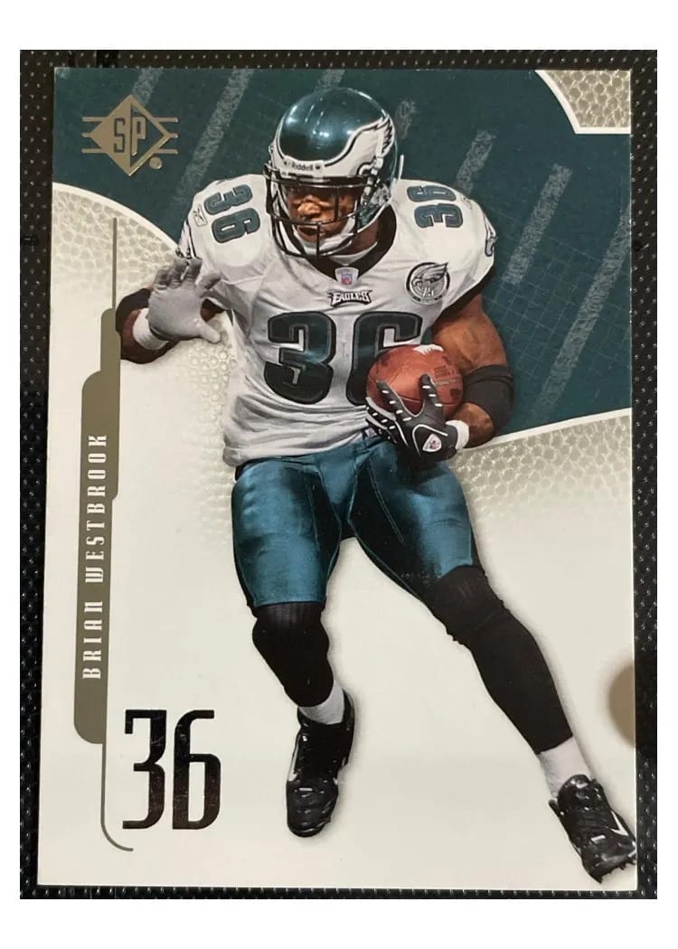 2008 SP Authentic Brian Westbrook #60 card
