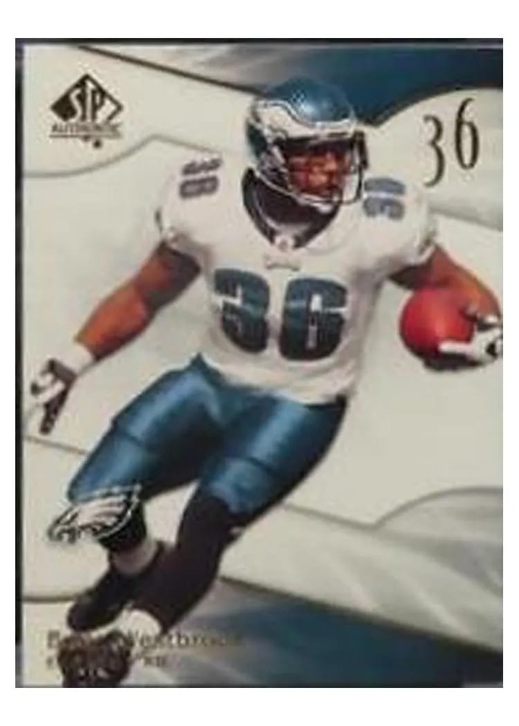 2009 SP Authentic Brian Westbrook #10 card