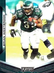 2019 Panini Playoff Base Set Brian Westbrook #108 card