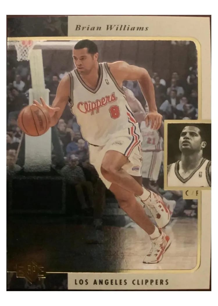 1995 SP Brian Williams #63 card
