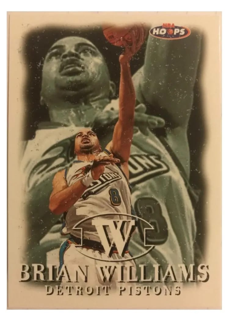 1998 Hoops Brian Williams #45 card