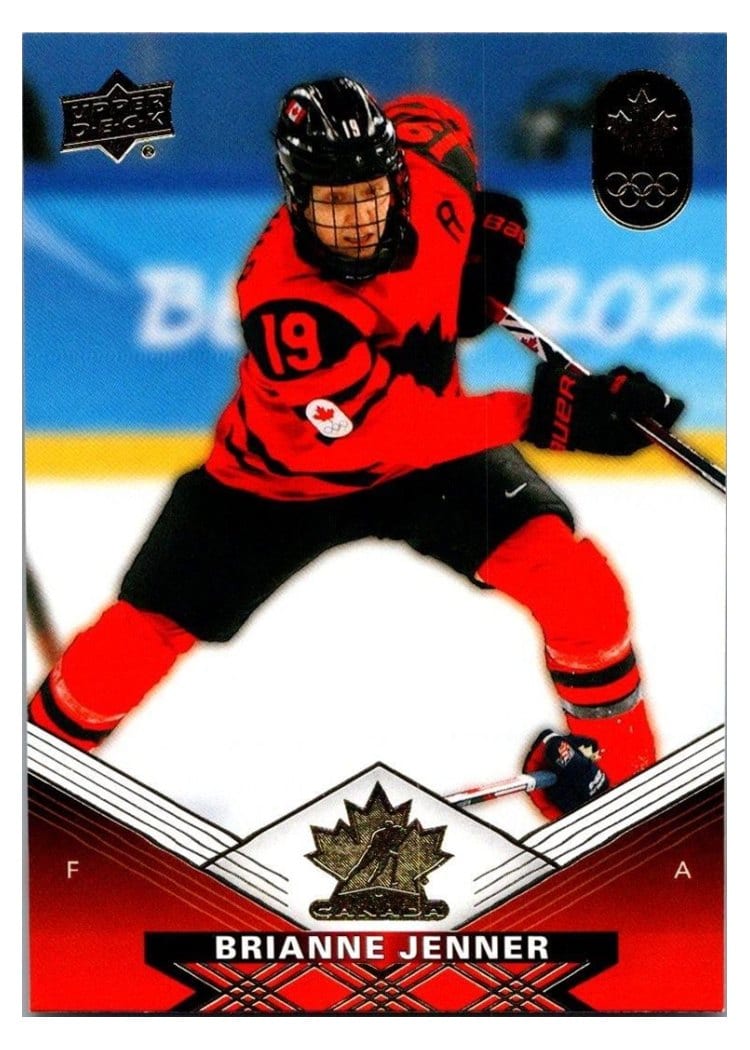 2025-26 Tim Hortons Team Canada Olympic Hockey Base Set Brianne Jenner #87 card