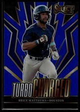 2024 Panini Select Turbo Charged Brice Matthews #8 card