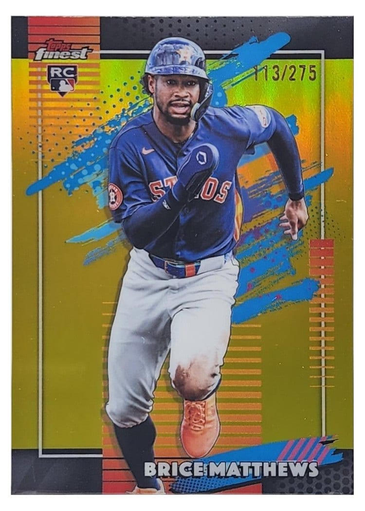 2026 Topps Finest Brice Matthews #140 card