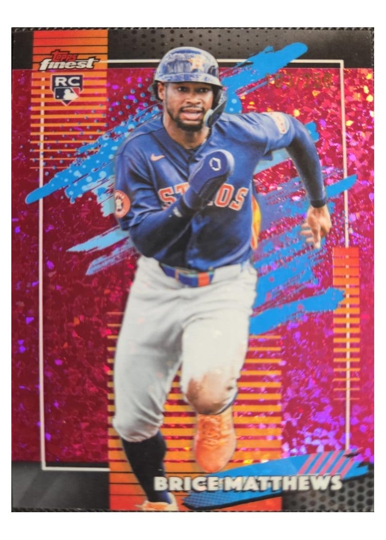 2026 Topps Finest Brice Matthews #140 card