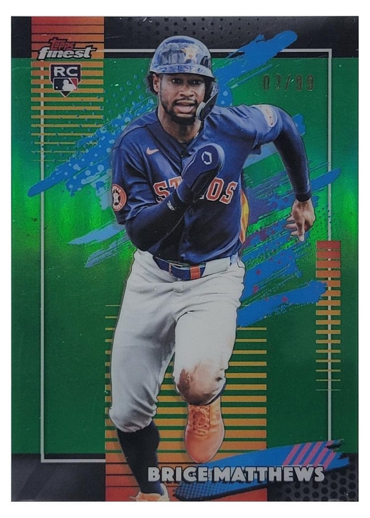 2026 Topps Finest Brice Matthews #140 card