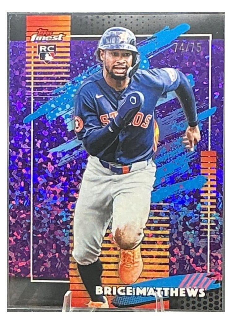 2026 Topps Finest Brice Matthews #140 card