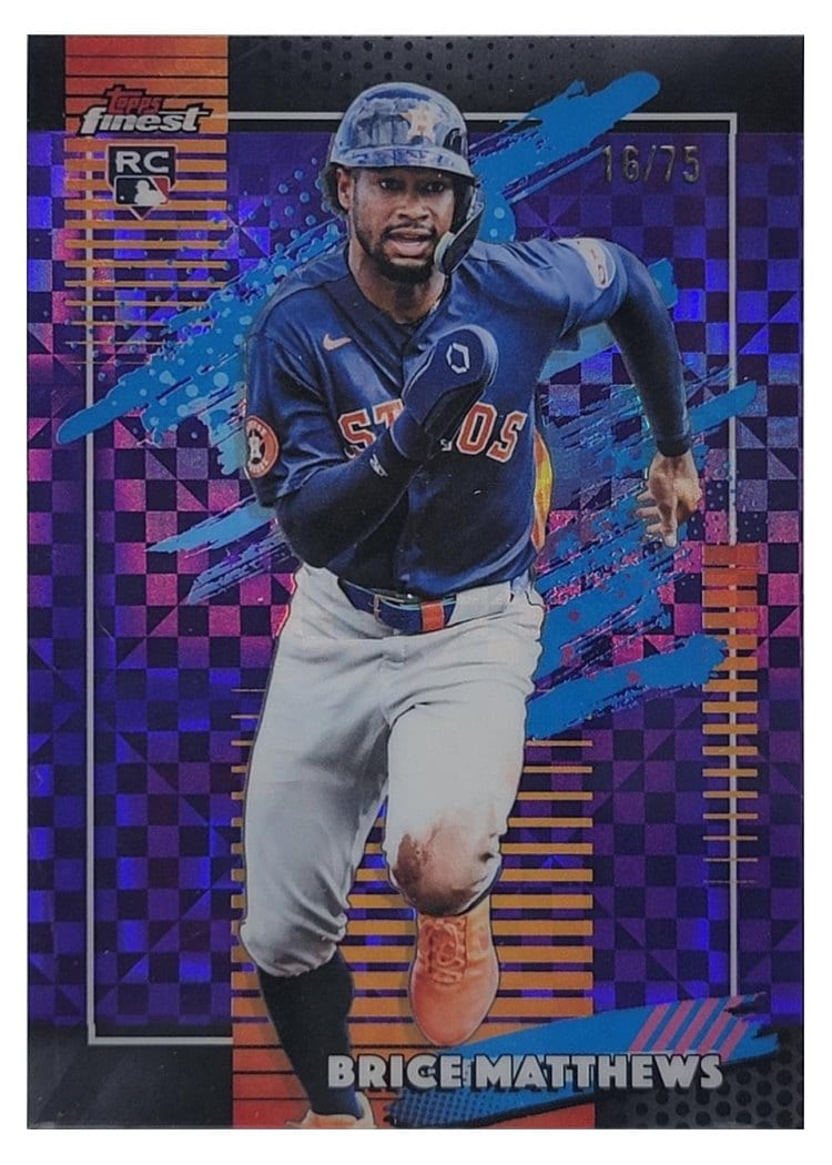 2026 Topps Finest Brice Matthews #140 card