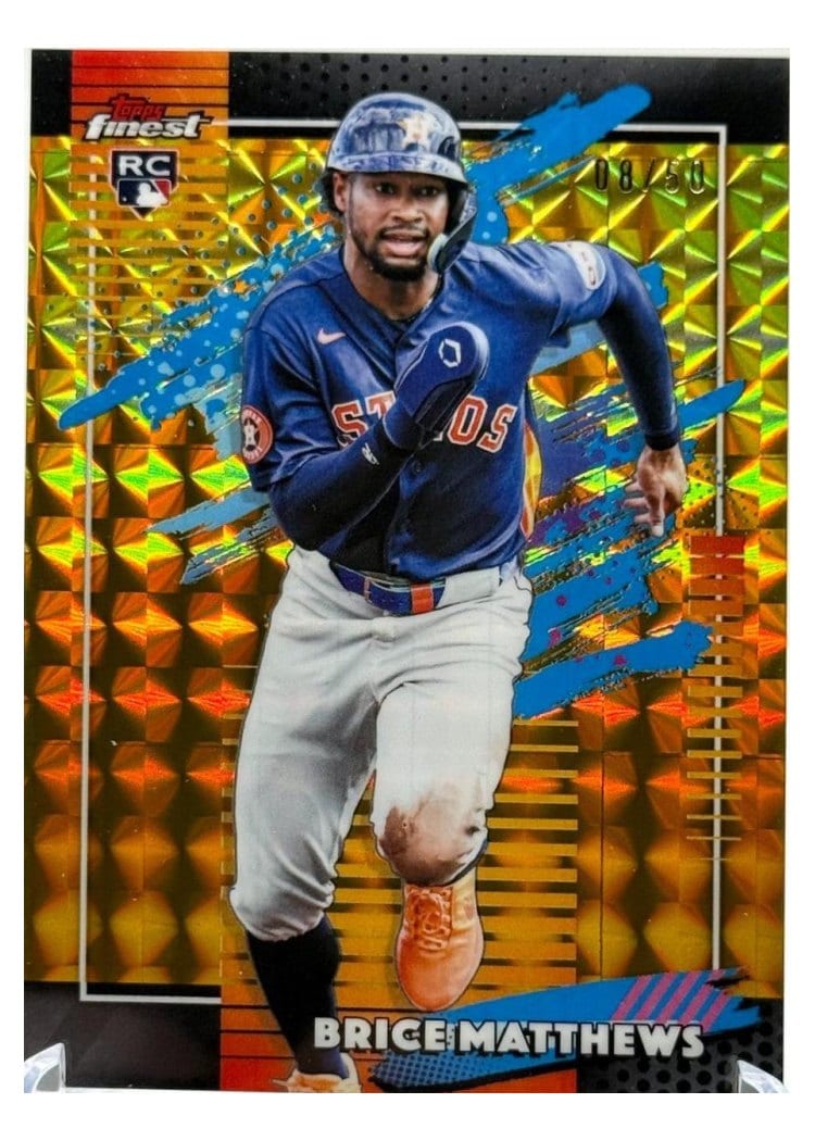2026 Topps Finest Brice Matthews #140 card