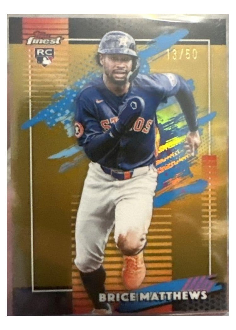 2026 Topps Finest Brice Matthews #140 card