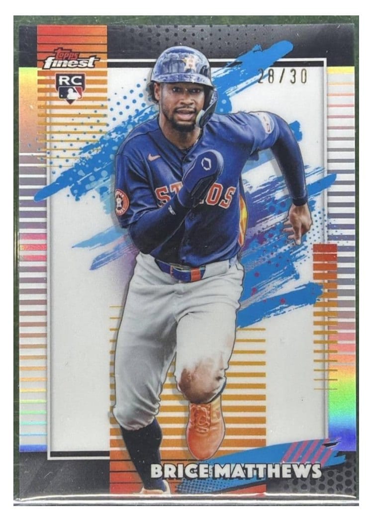 2026 Topps Finest Brice Matthews #140 card