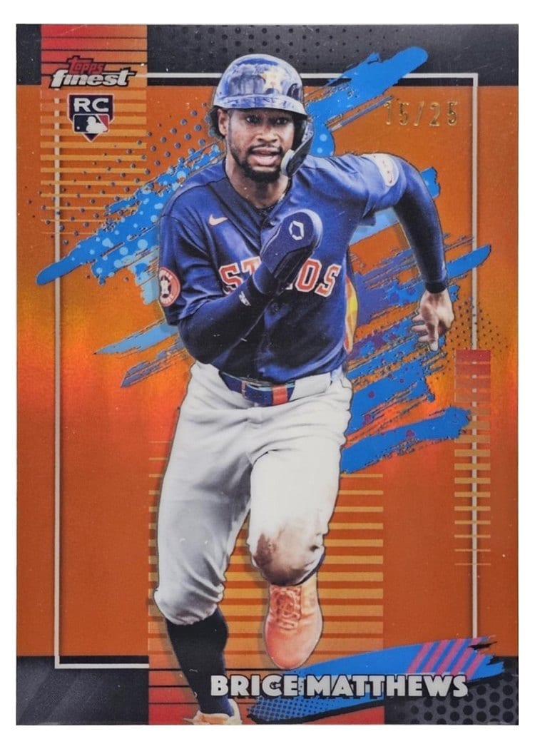 2026 Topps Finest Brice Matthews #140 card