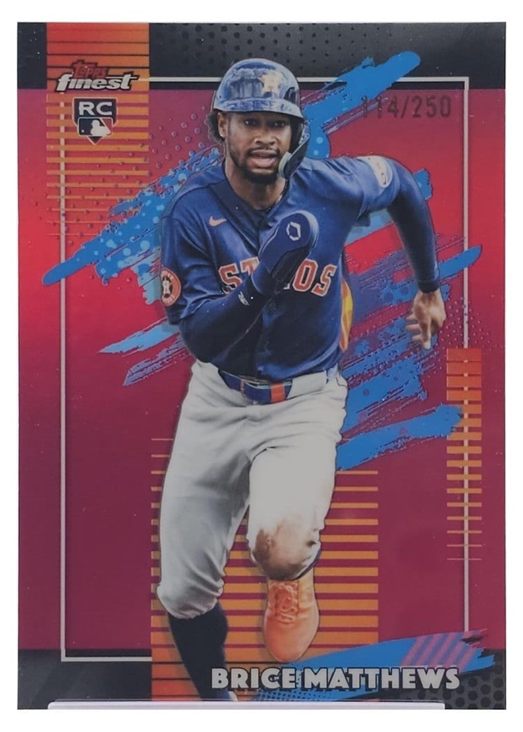 2026 Topps Finest Brice Matthews #140 card