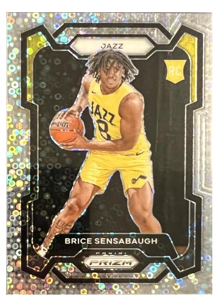 2023-24 Panini Prizm Base Set Brice Sensabaugh #177 card