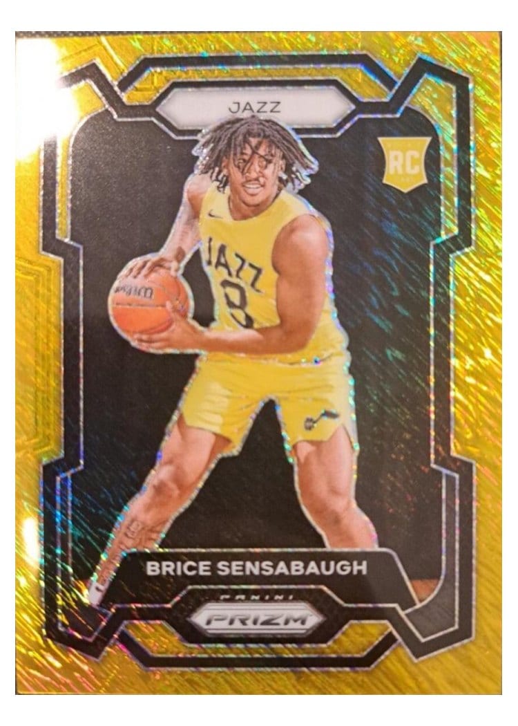 2023-24 Panini Prizm Base Set Brice Sensabaugh #177 card
