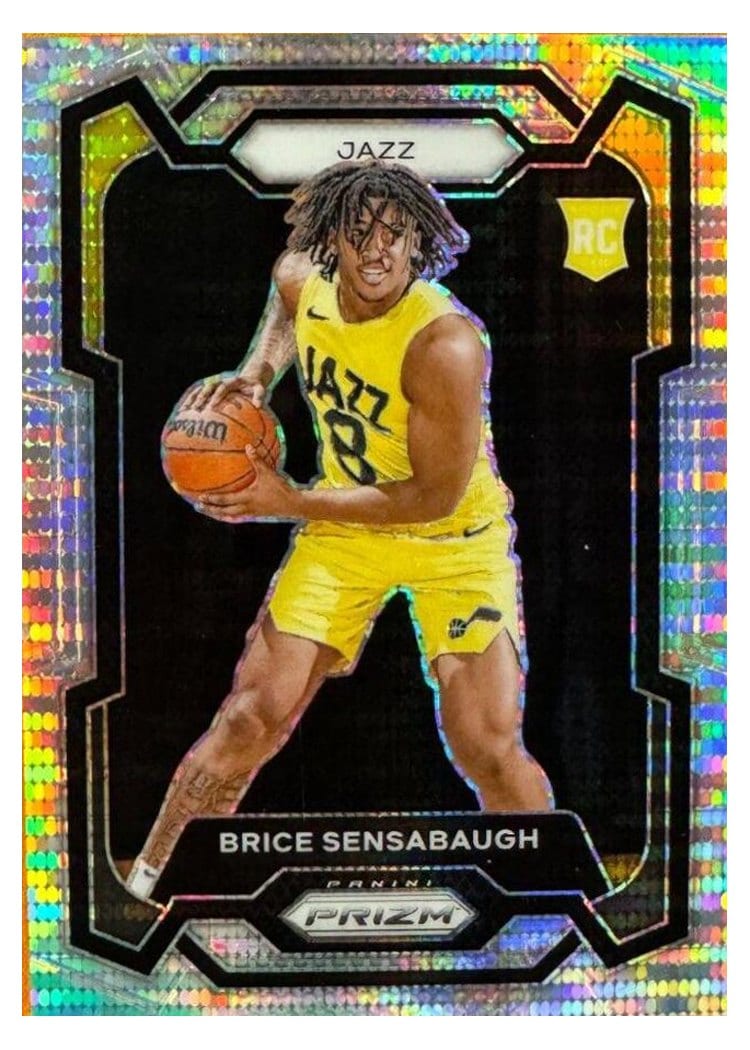 2023-24 Panini Prizm Base Set Brice Sensabaugh #177 card