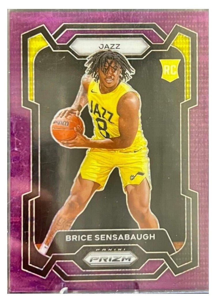 2023-24 Panini Prizm Base Set Brice Sensabaugh #177 card
