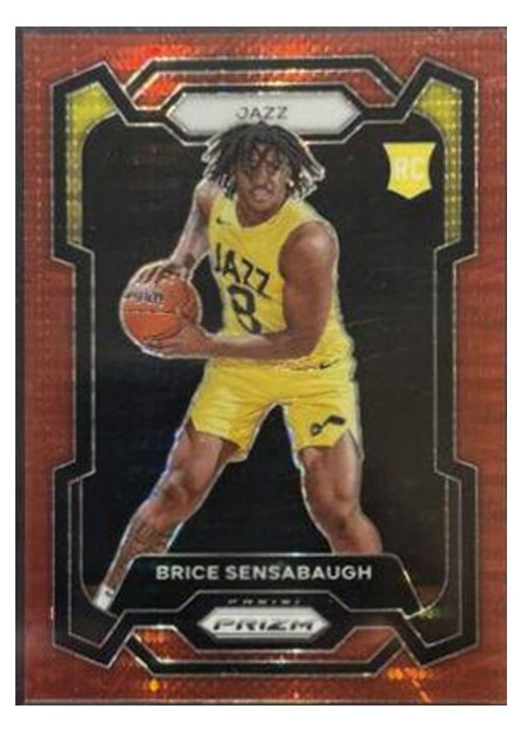 2023-24 Panini Prizm Base Set Brice Sensabaugh #177 card