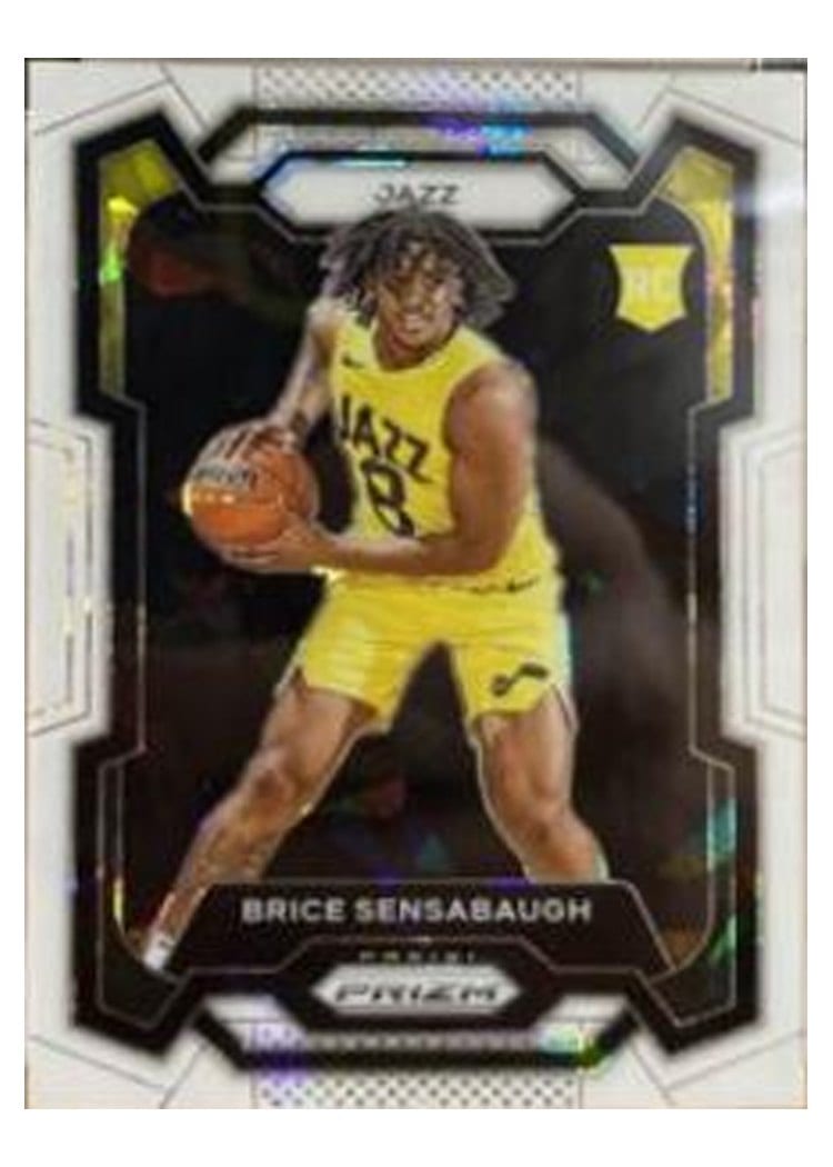 2023-24 Panini Prizm Base Set Brice Sensabaugh #177 card