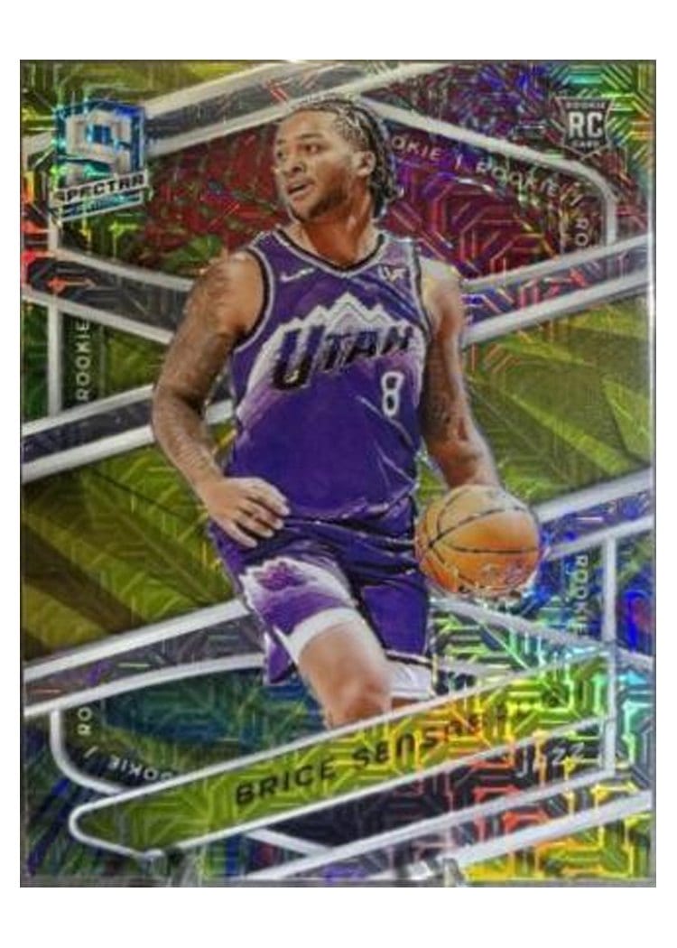 2023-24 Panini Spectra Base Set Brice Sensabaugh #166 card