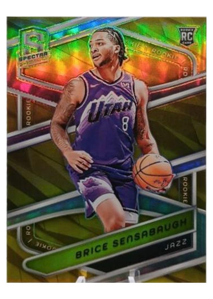 2023-24 Panini Spectra Base Set Brice Sensabaugh #166 card