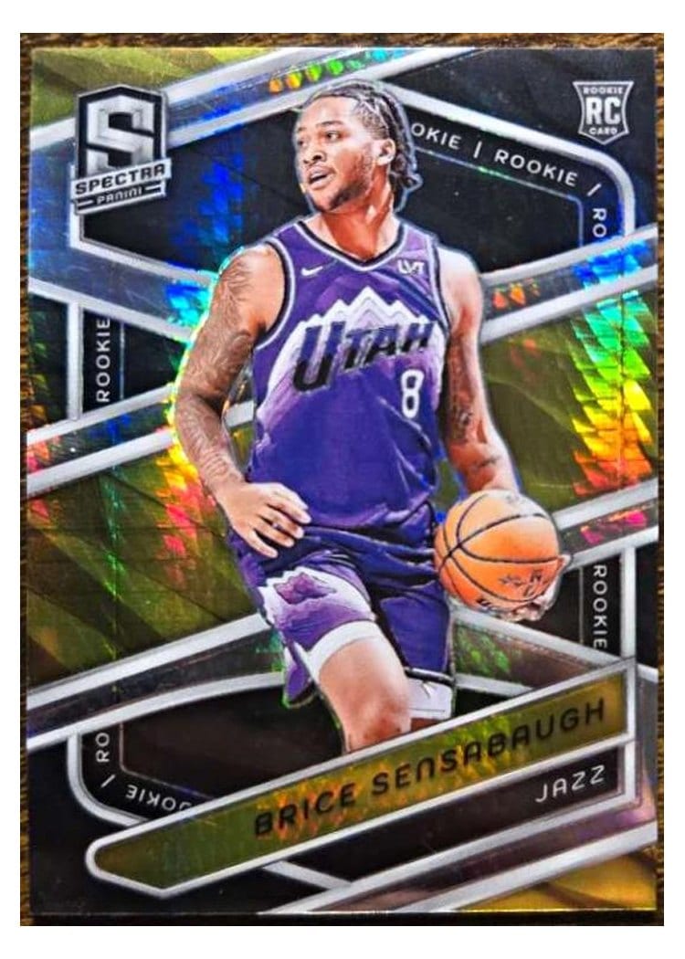 2023-24 Panini Spectra Base Set Brice Sensabaugh #166 card