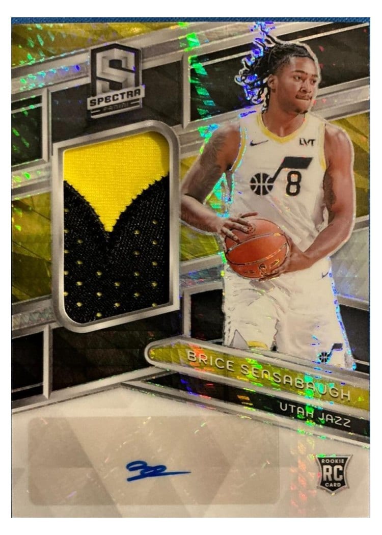2023-24 Panini Spectra Base Set Brice Sensabaugh #220 card