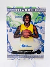2023-24 Topps Motif Acrylic Drip Autographs Brice Sensabaugh #ADA-BSE card