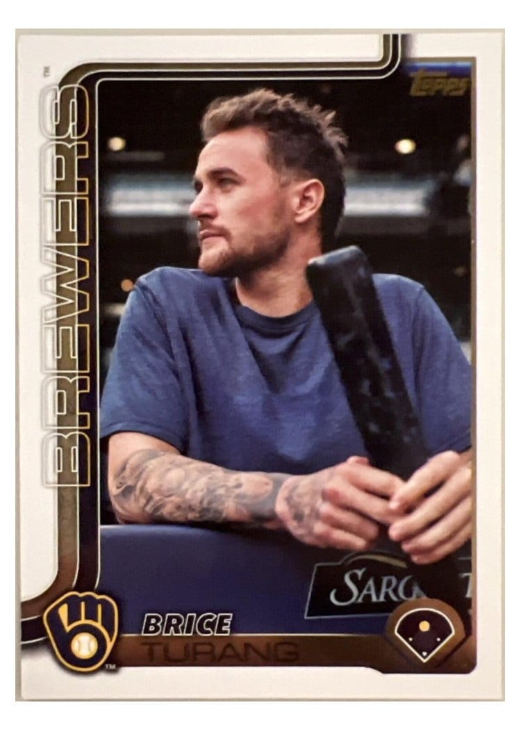 2025 Topps Base Set Brice Turang #45 card