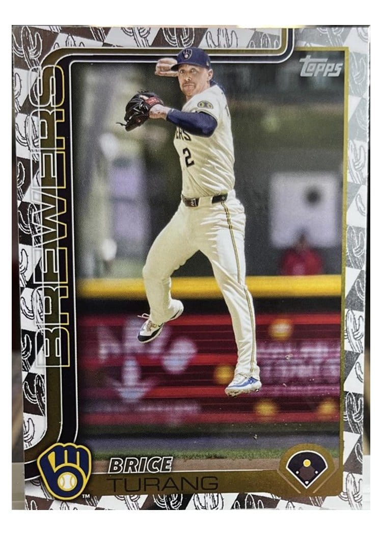 2025 Topps Base Set Brice Turang Spring Training #45 card