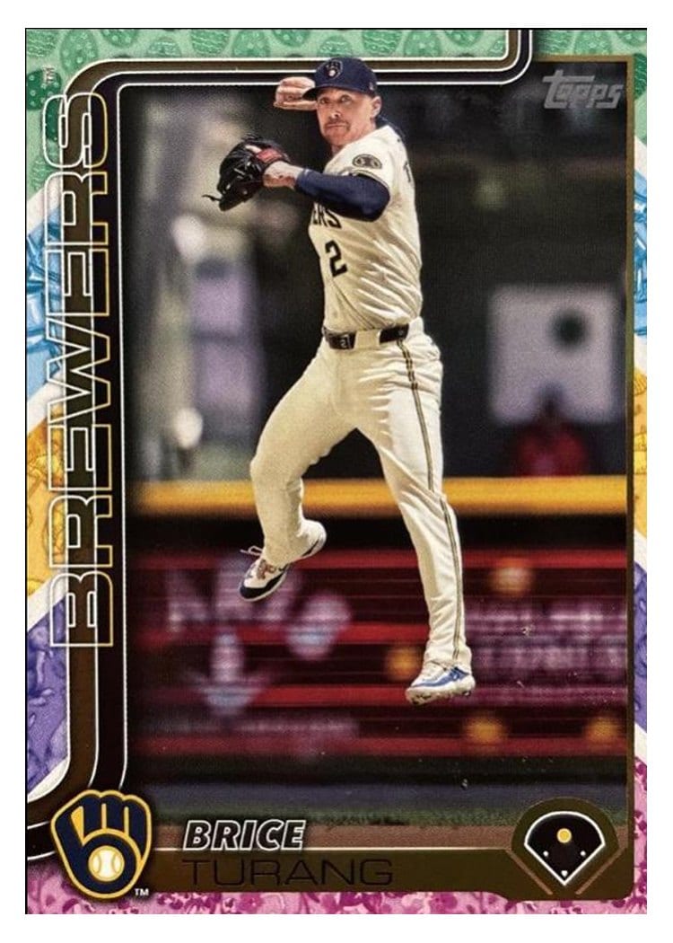 2025 Topps Base Set Brice Turang #45 card