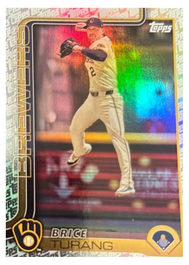 2025 Topps Base Set Brice Turang #45 card