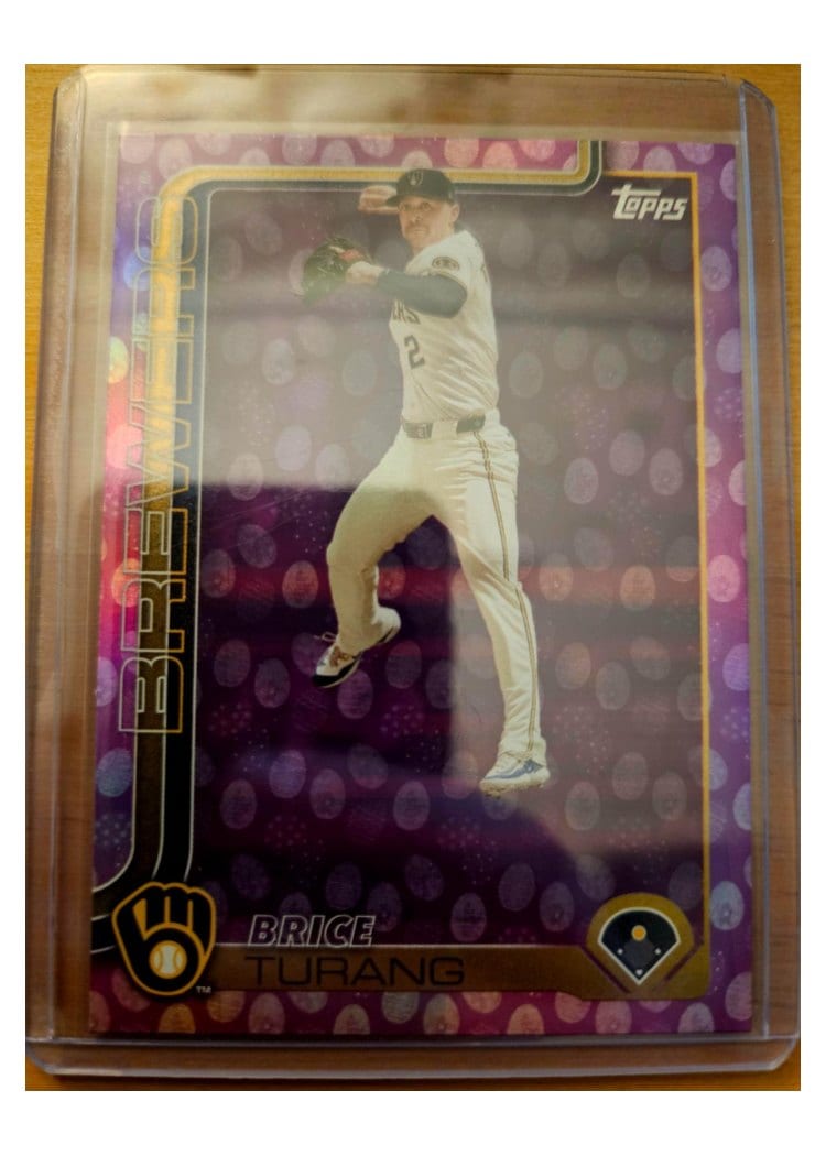 2025 Topps Base Set Brice Turang #45 card