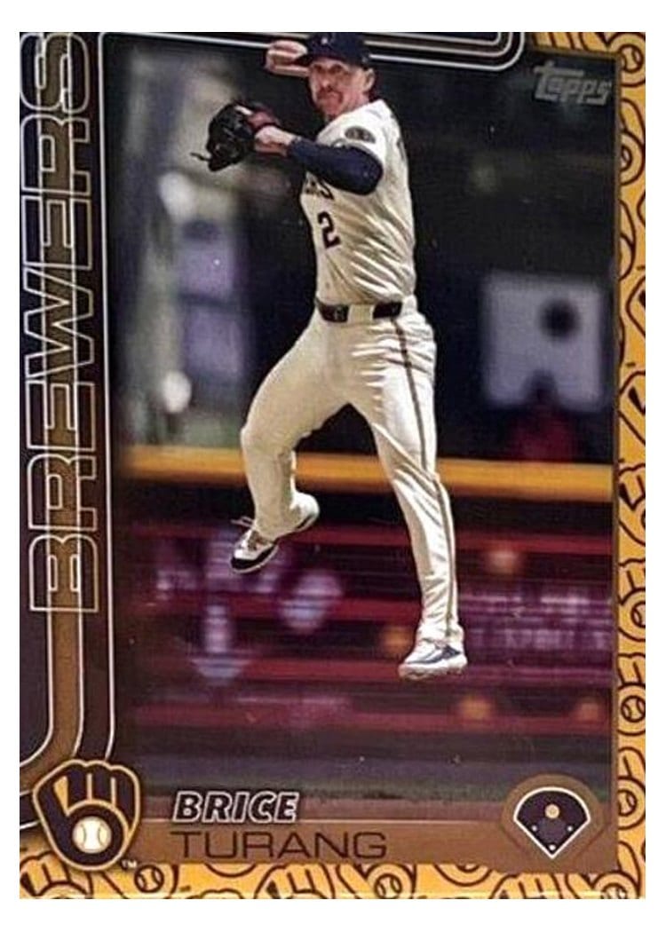 2025 Topps Base Set Brice Turang #45 card