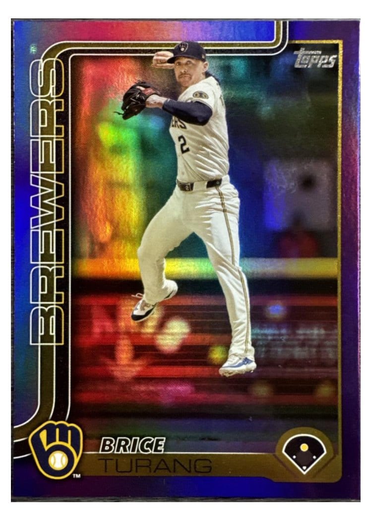 2025 Topps Base Set Brice Turang #45 card
