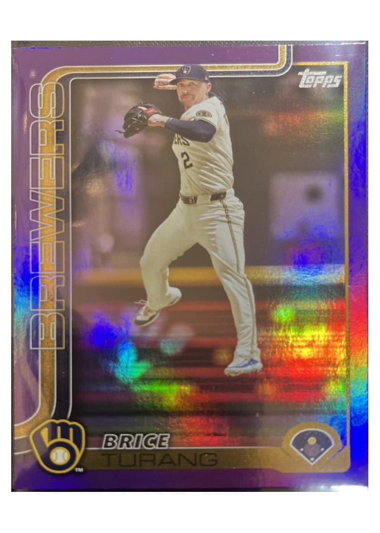 2025 Topps Base Set Brice Turang #45 card