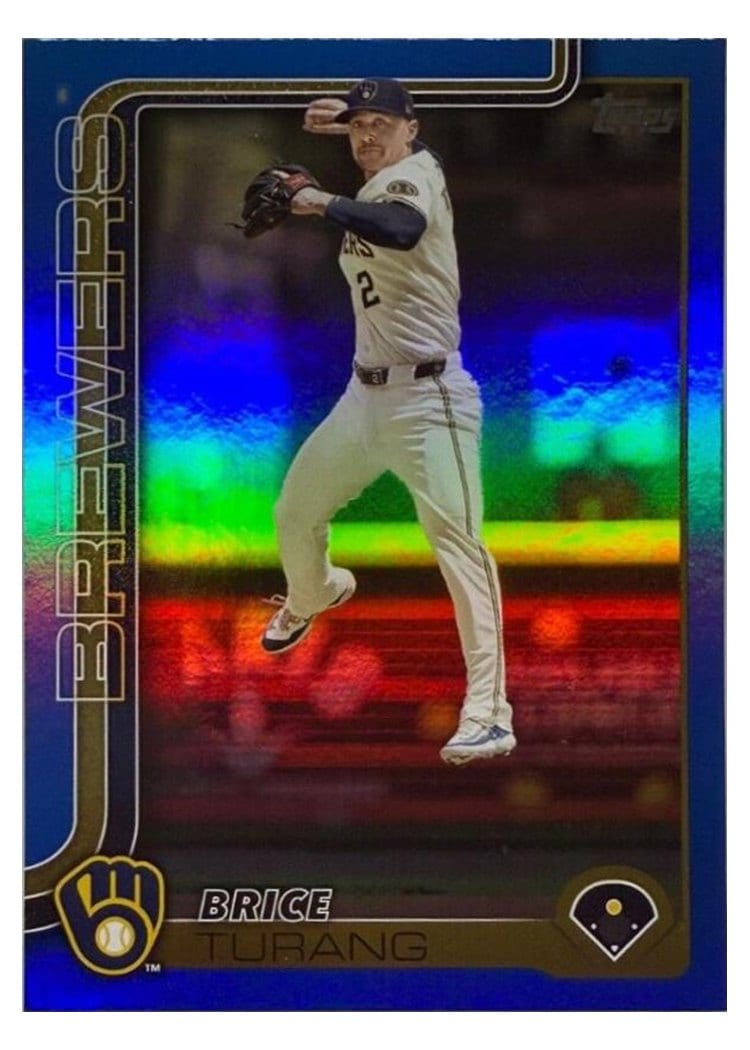 2025 Topps Base Set Brice Turang #45 card