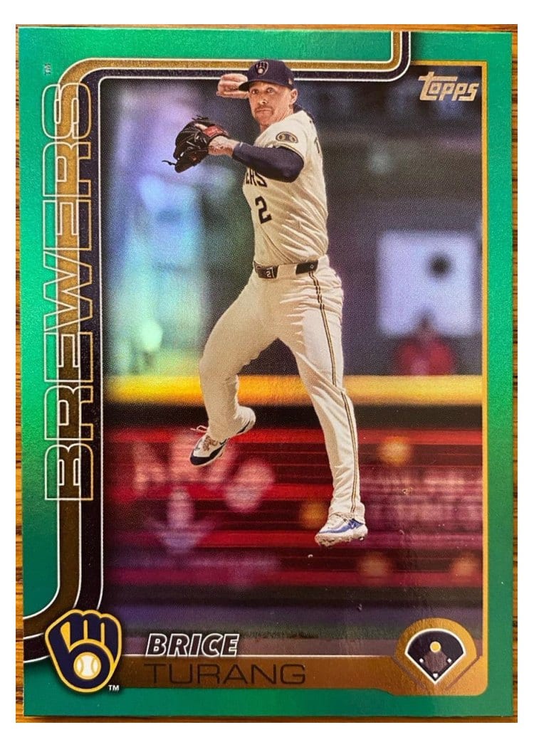 2025 Topps Base Set Brice Turang #45 card