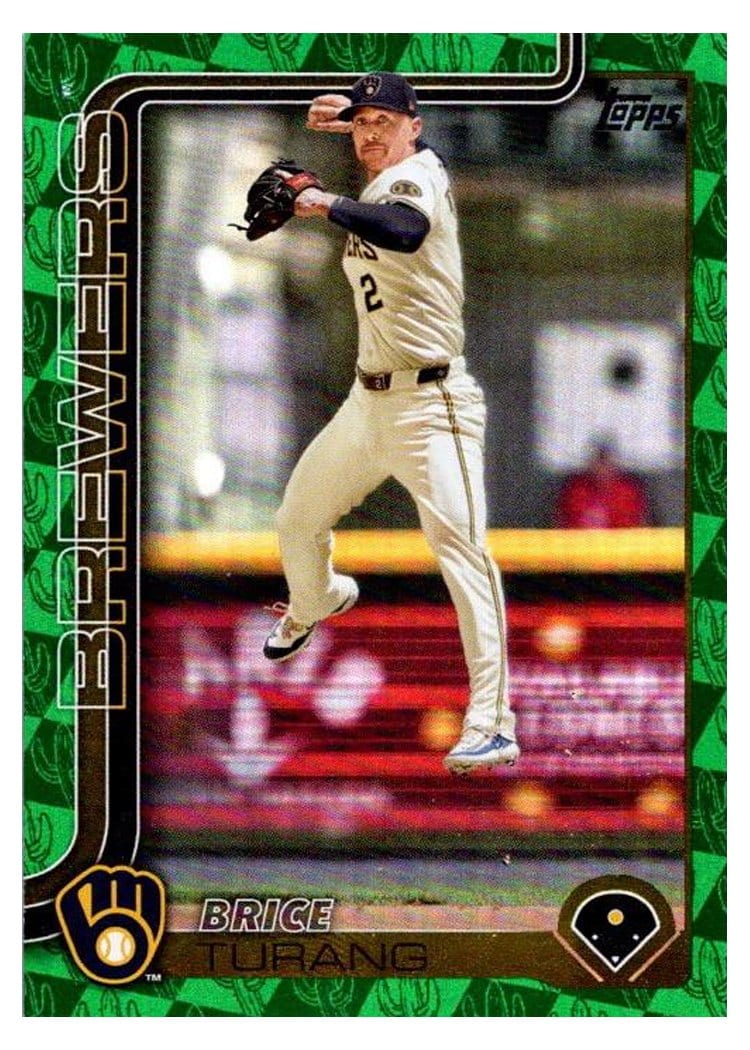 2025 Topps Base Set Brice Turang #45 card
