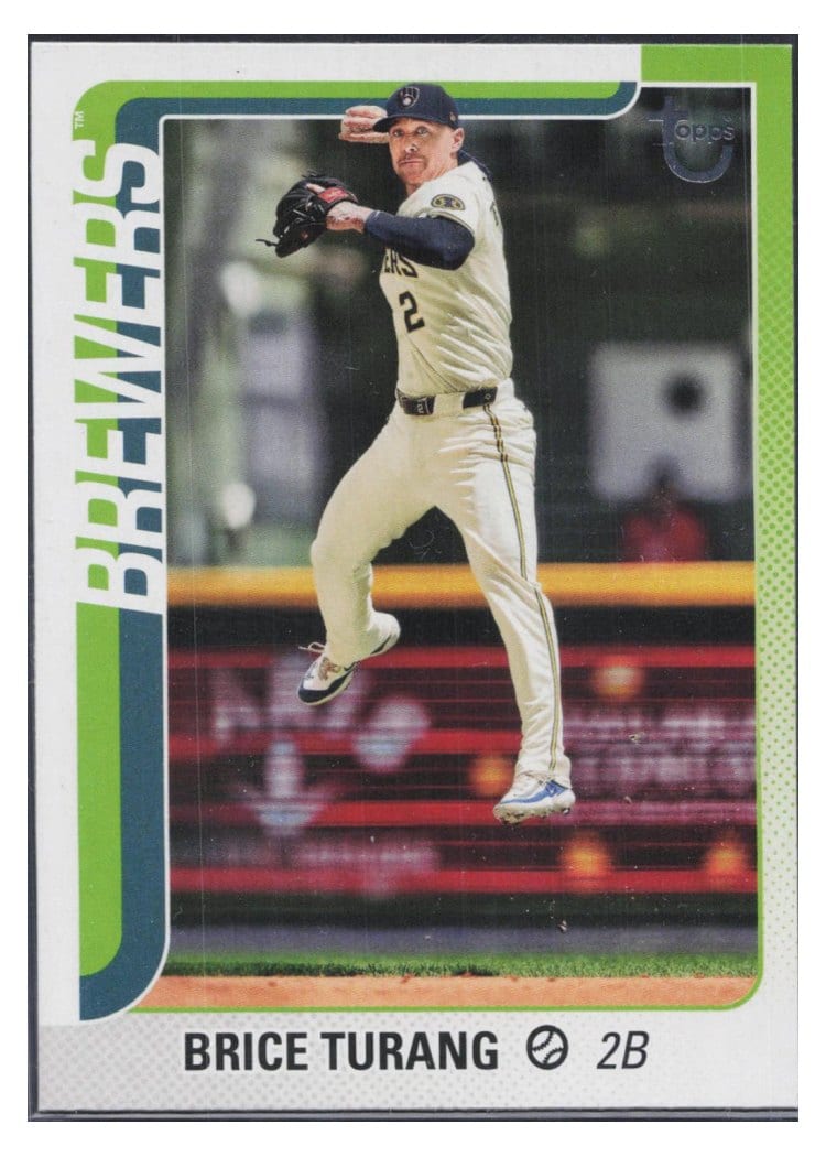 2025 Topps Base Set Brice Turang #45 card