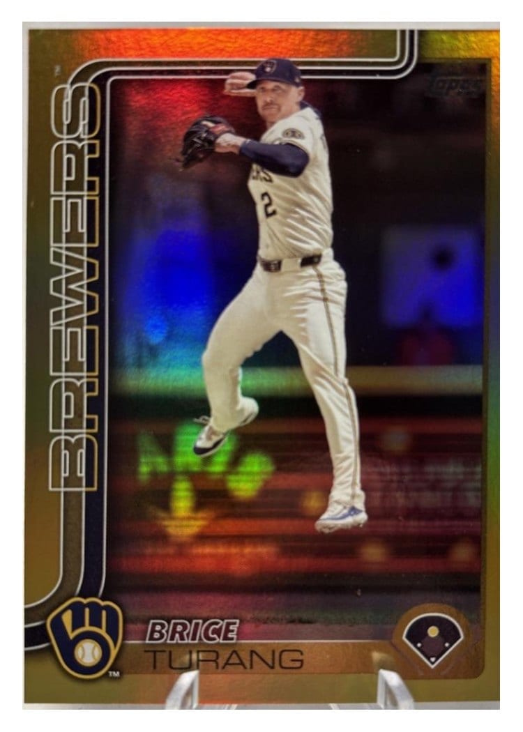 2025 Topps Base Set Brice Turang #45 card