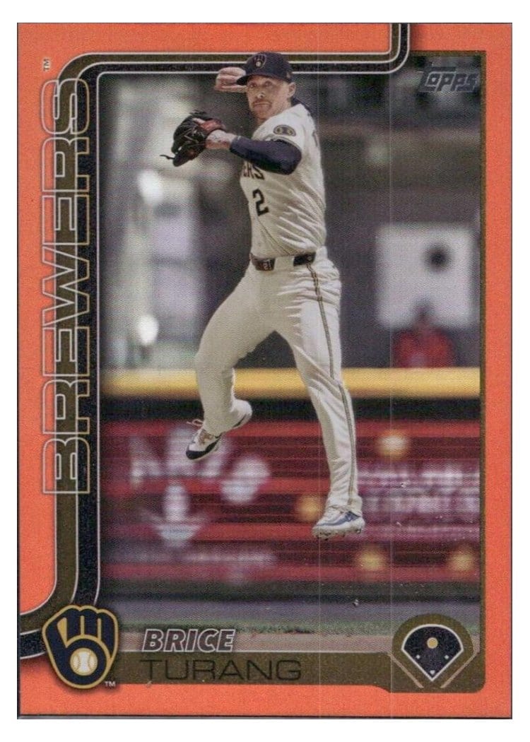 2025 Topps Base Set Brice Turang #45 card