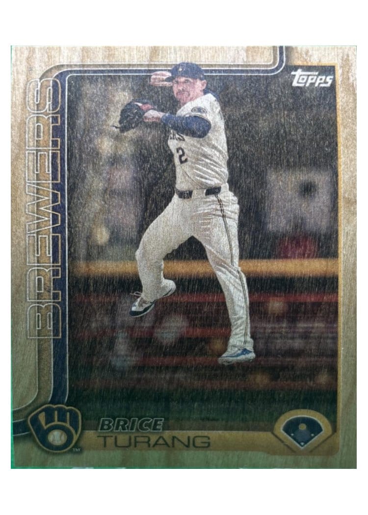 2025 Topps Base Set Brice Turang #45 card