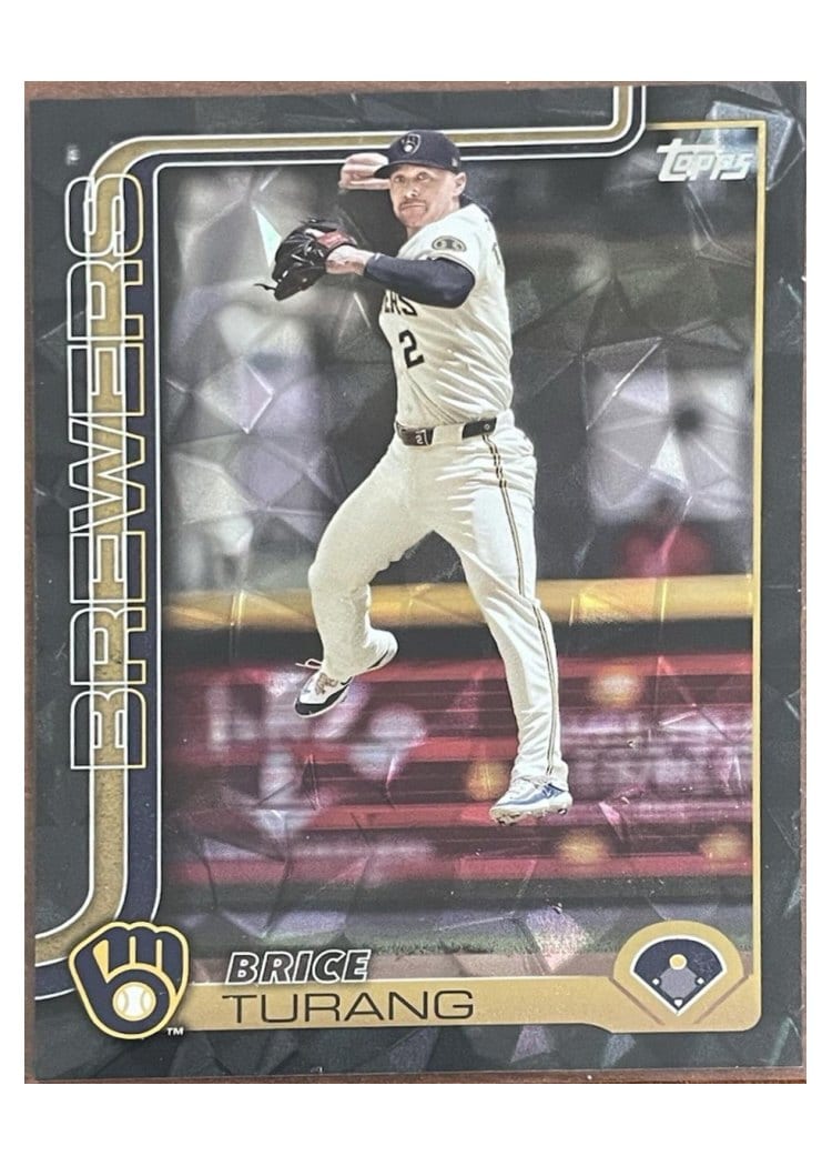 2025 Topps Base Set Brice Turang #45 card